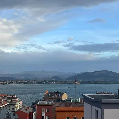Acogedor Apartamento Con Vistas A La Bahia Santander Exterior foto